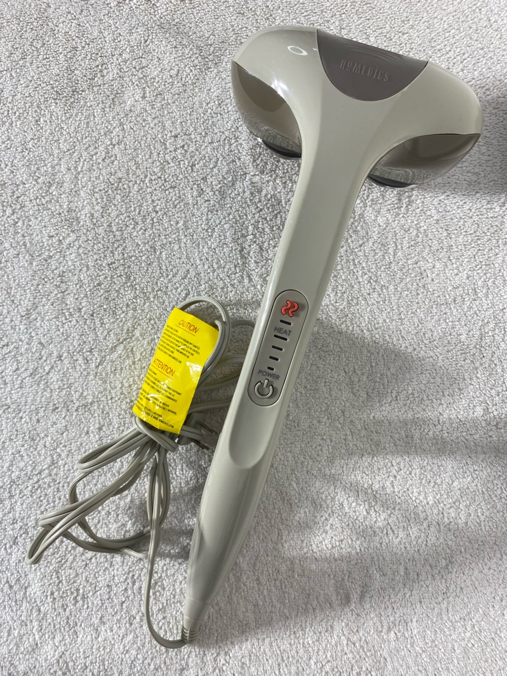 HoMedics HHP-350 Percussion Action Handheld Massager with Heat